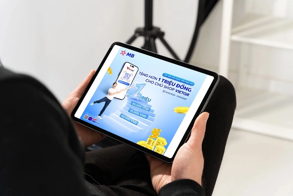 MB hỗ trợ tiểu thương qua chương trình VietQR
