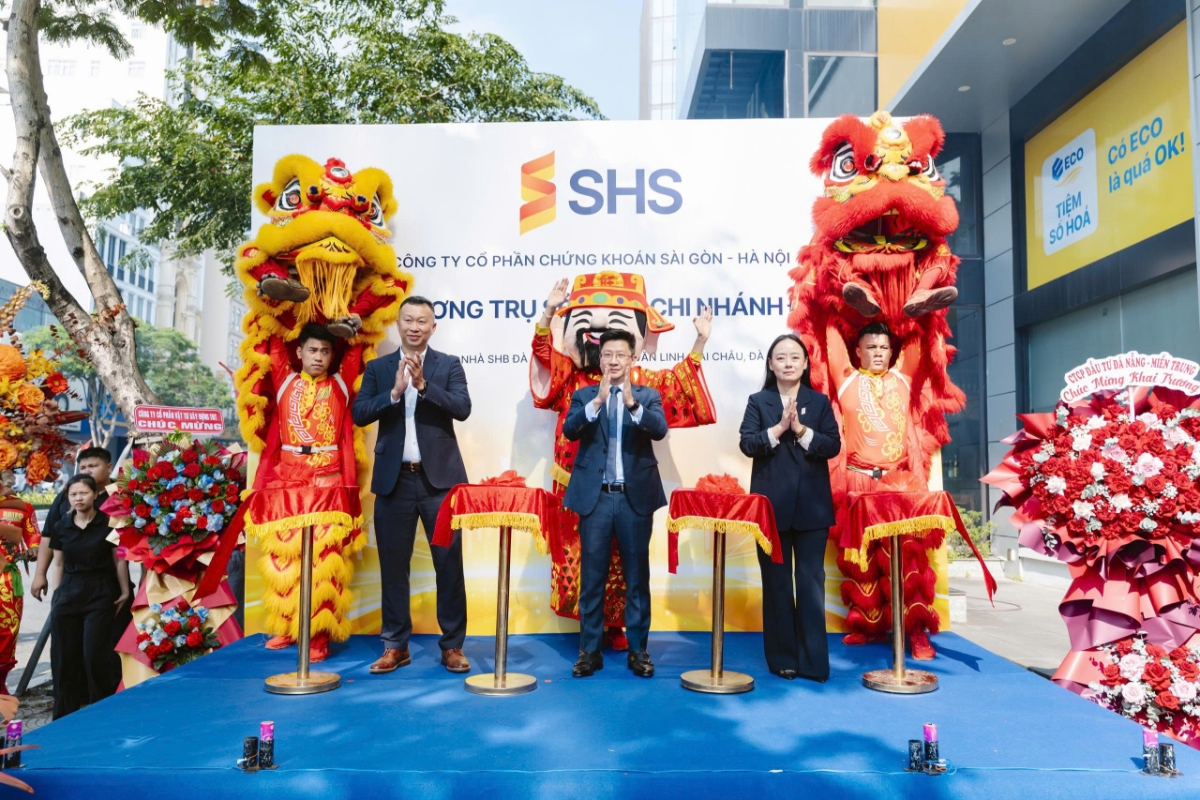 SHS khai trương trụ sở mới Chi nhánh Đà Nẵng. Ảnh: SHS.