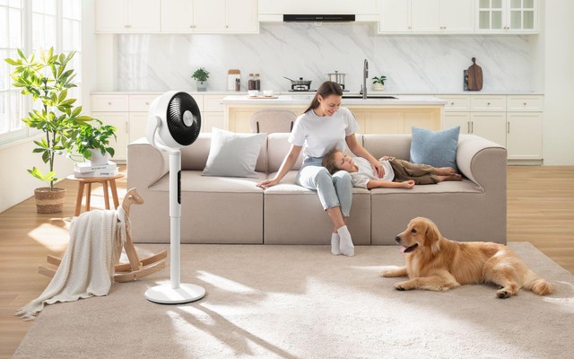 "Phá đảo" công nghệ làm mát với động cơ siêu êm của quạt tuần hoàn không khí Levoit CirculAir 22.9cm "Phá đảo" công nghệ làm mát với động cơ siêu êm của quạt tuần hoàn không khí Levoit CirculAir 22.9cm