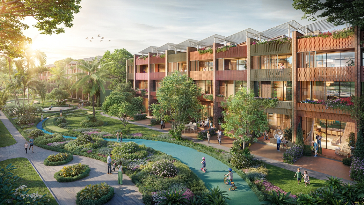 Phát triển sản phẩm gắn với quy hoạch bền vững tại Coastal Quảng Ngãi. Ảnh phối cảnh dự án.