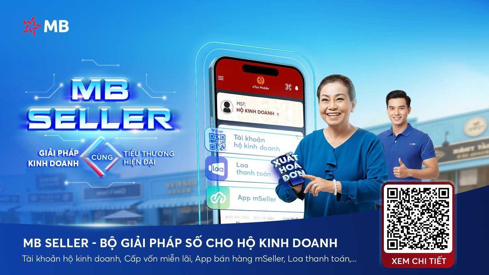 MB thúc đẩy kết nối dữ liệu, hỗ trợ nộp thuế điện tử cho doanh nghiệp và hộ kinh doanh