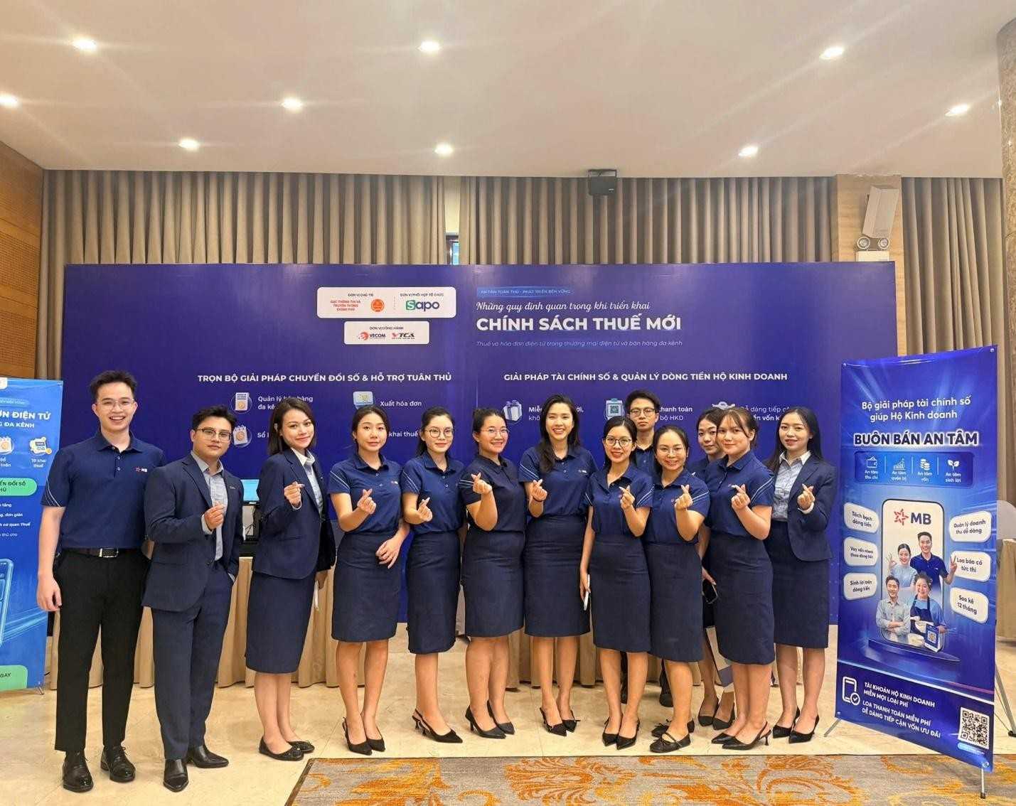 Chính sách “5 không” của MB: Bệ đỡ chi phí cho hộ kinh doanh trong giai đoạn thích ứng thuế mới